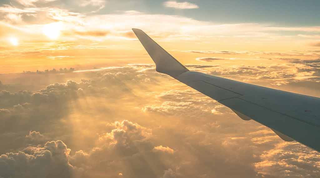 flying in Costa Rica