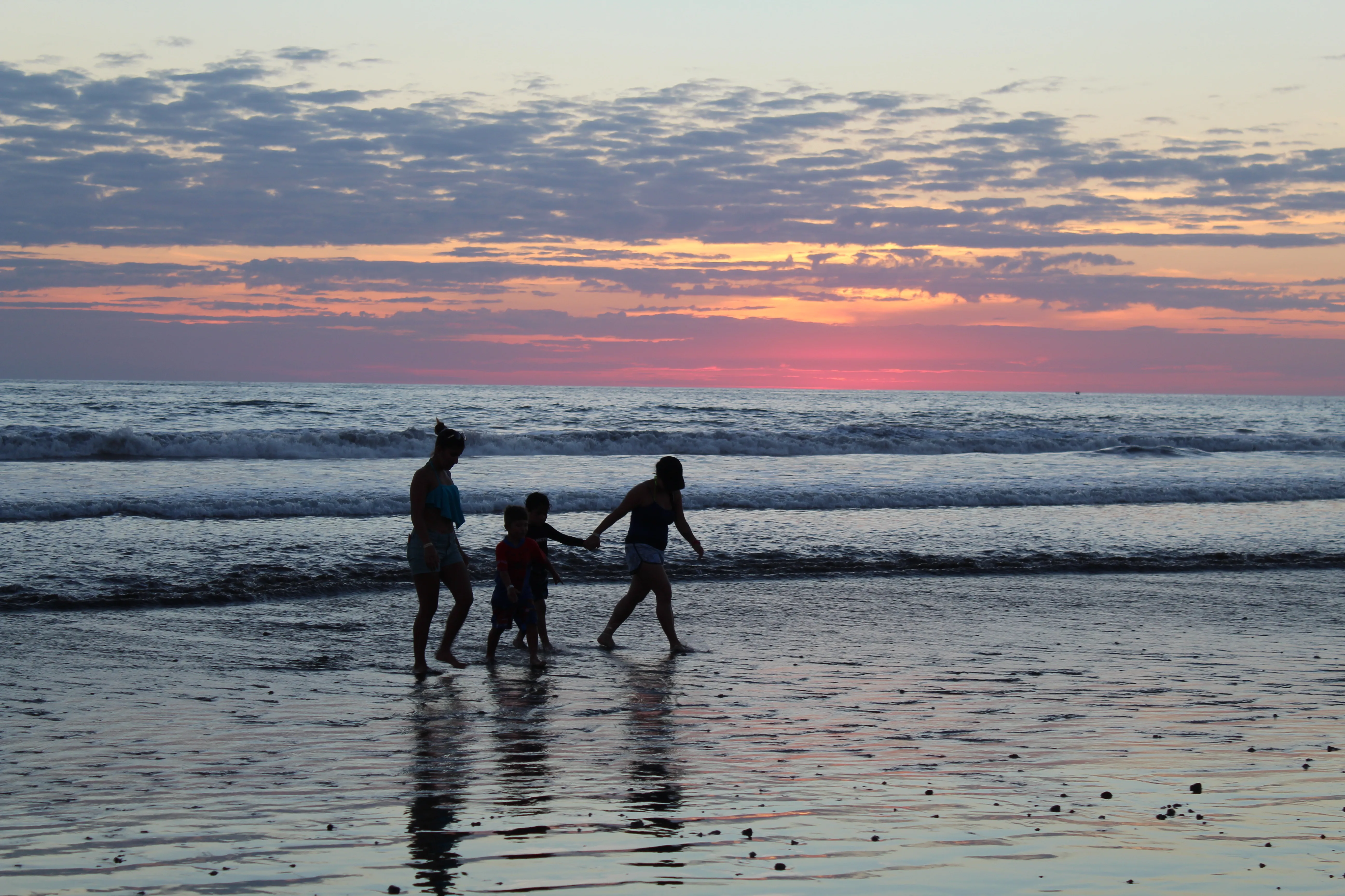 mit der Familie in Costa Rica unterwegs